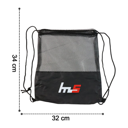 Mesh Drawstring Gym Sack  Breathable Sports Backpack (1 Pc)