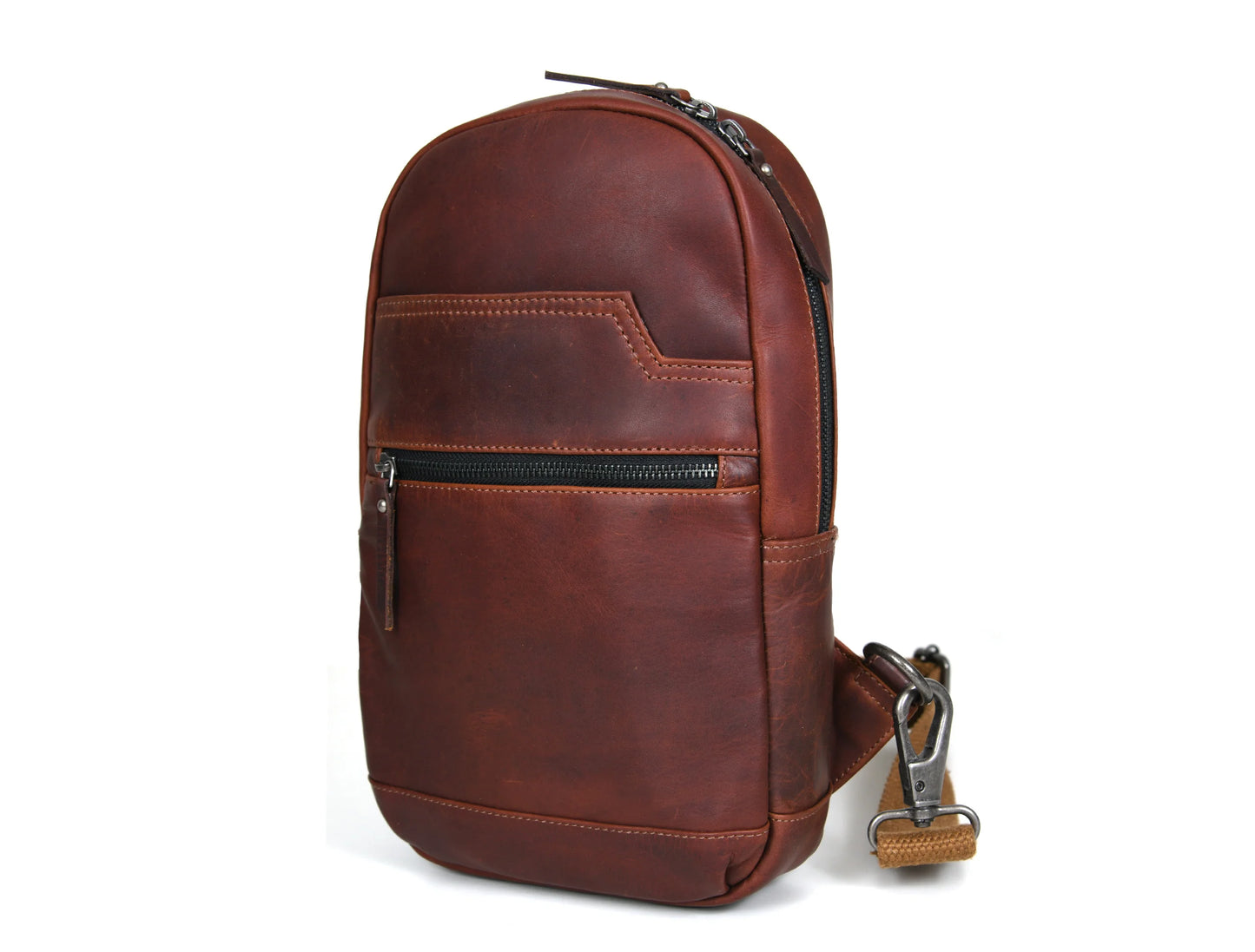 Leather Mini Backpack - Multicolor