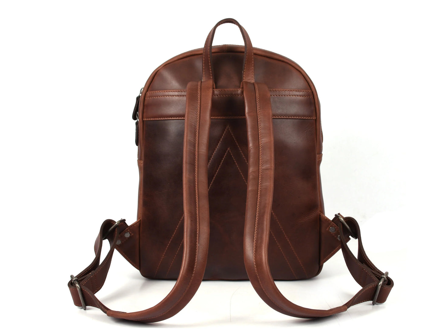 Velour Leather Backpack