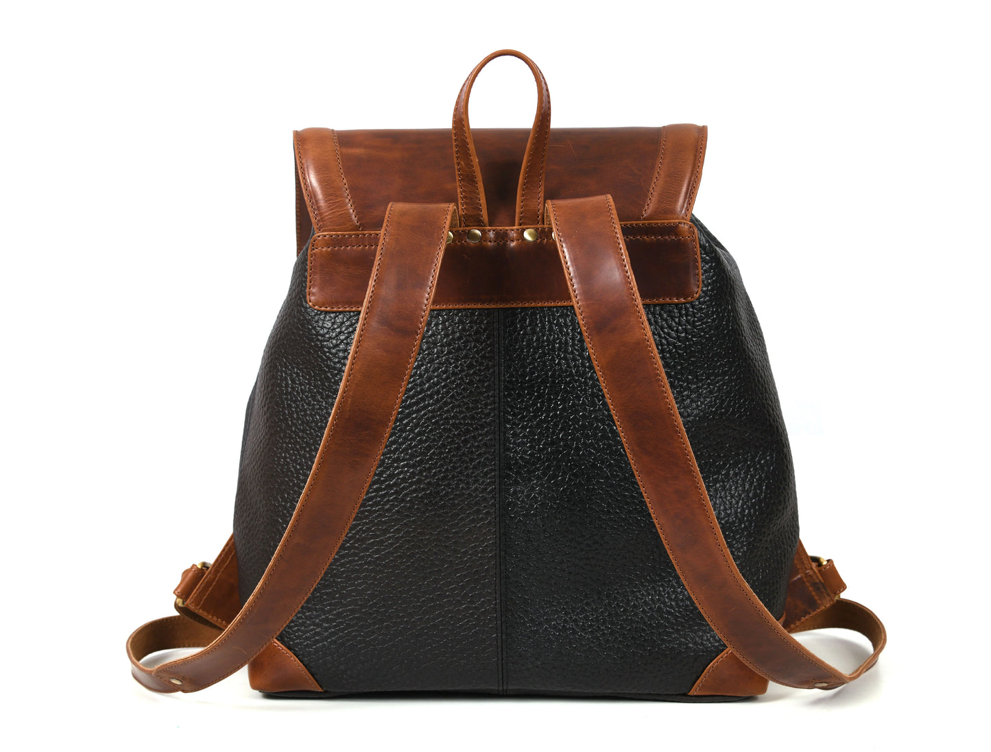 Leather Multipocket Backpack