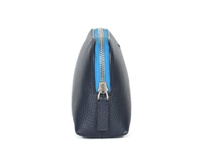 Sophisticated Dual-Tone Leather Pouch for Women - LC-174