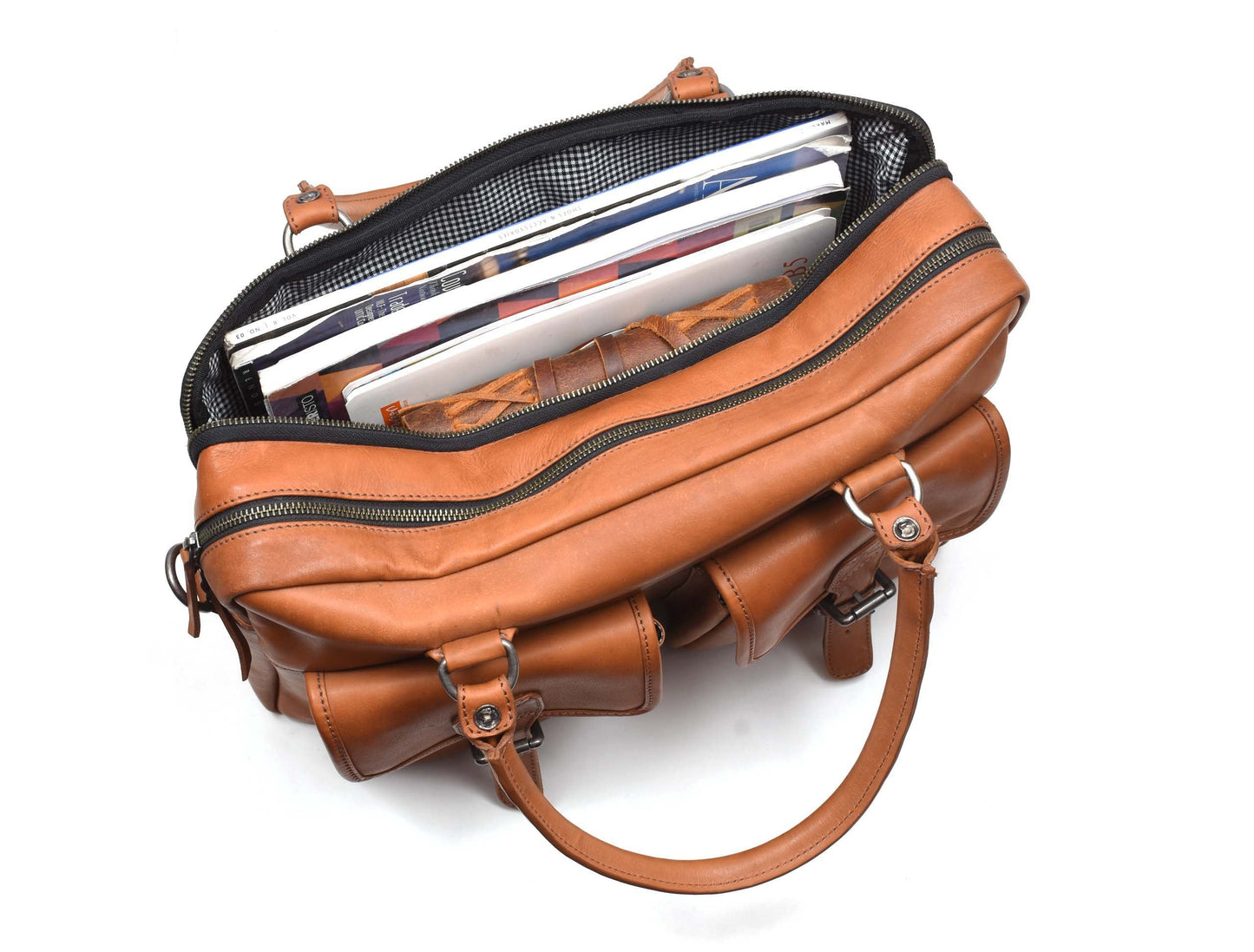 Leather Portfolio Bag ( PB-208 )