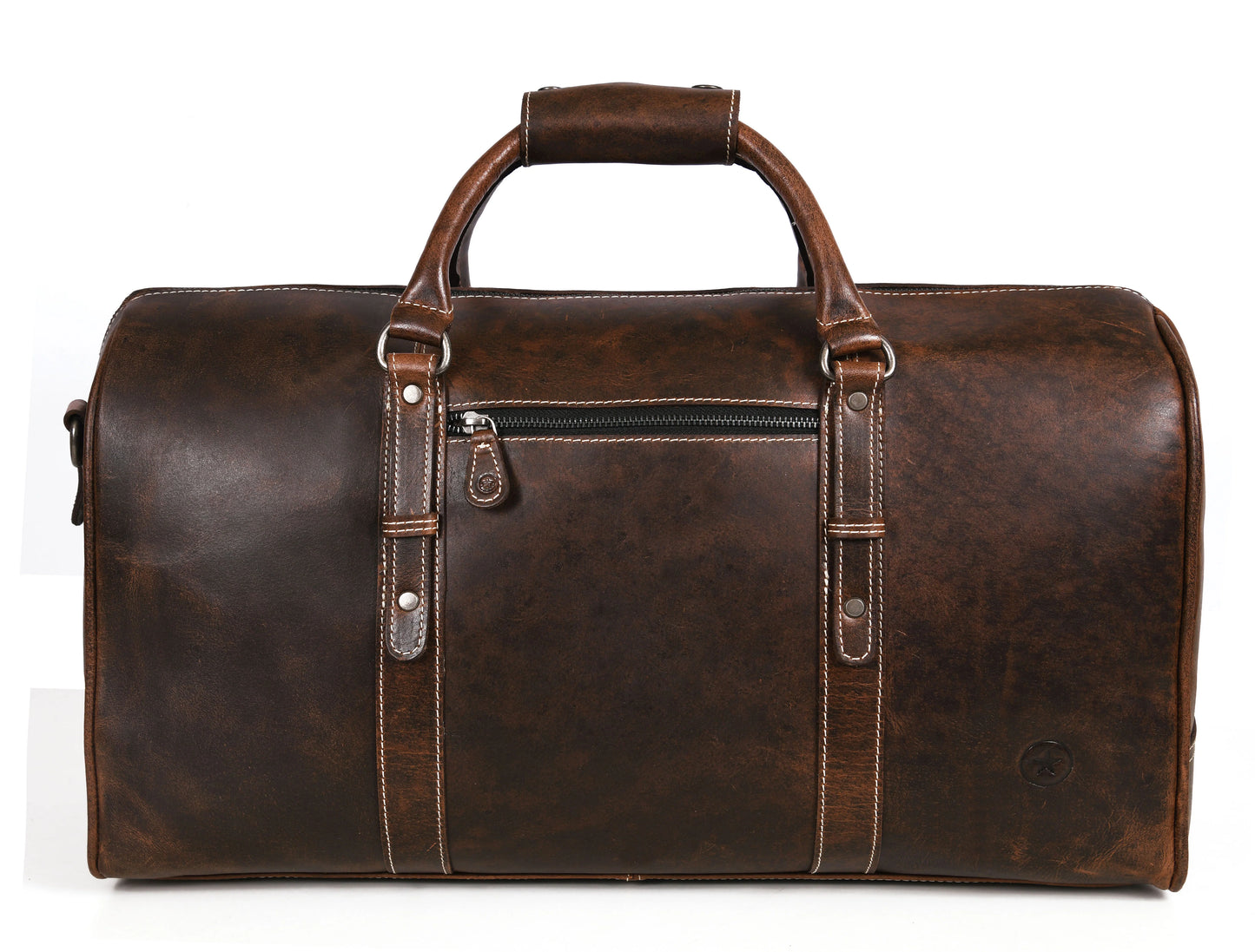 Taranto Leather Weekender Bag - Cedar