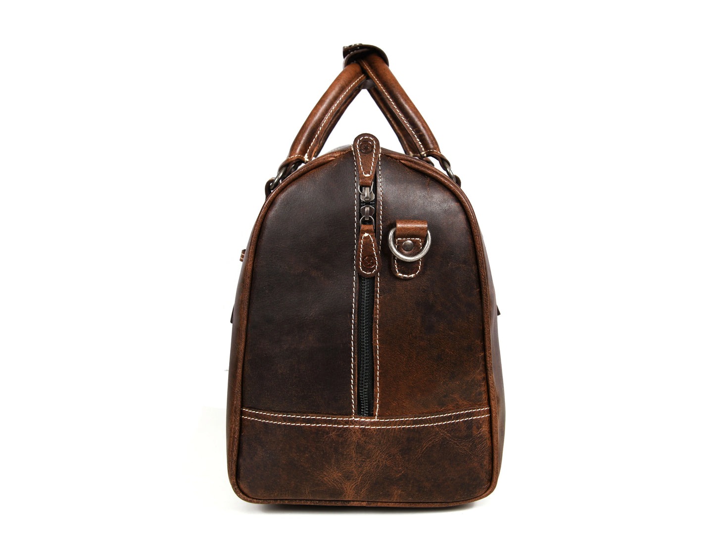 Taranto Leather Weekender Bag - Cedar