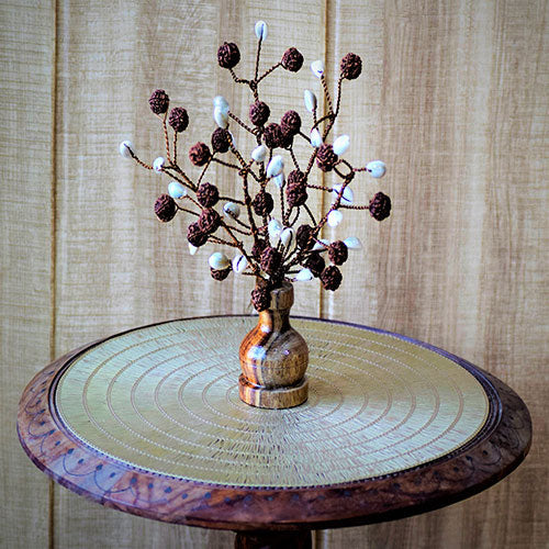 Rudraksha-Kaudi-Gomti Chakra Bouquet- 54 Beads