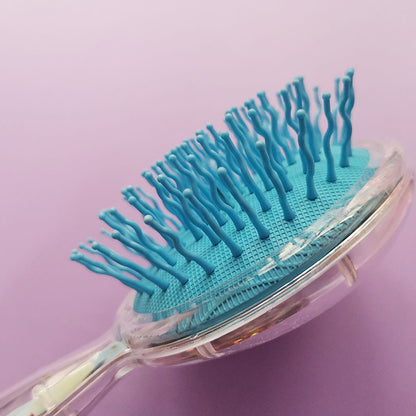 6472 Hair Brush For Kids Detangling Anti-static Soft Massage For Braids Curly Straight Long Or Short Wet Or Dry Hair (Multi-design)