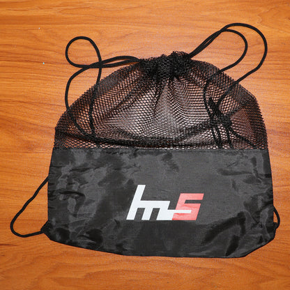 Mesh Drawstring Gym Sack  Breathable Sports Backpack (1 Pc)