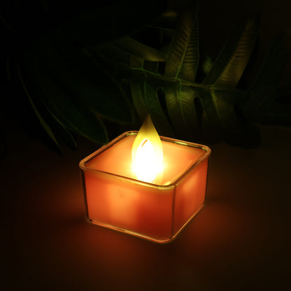 Led Flameless Decorative Tealight Candles - (6 Pc  Set)