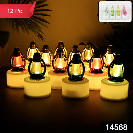 Led Decorative Candle Lamps (12 Pc)