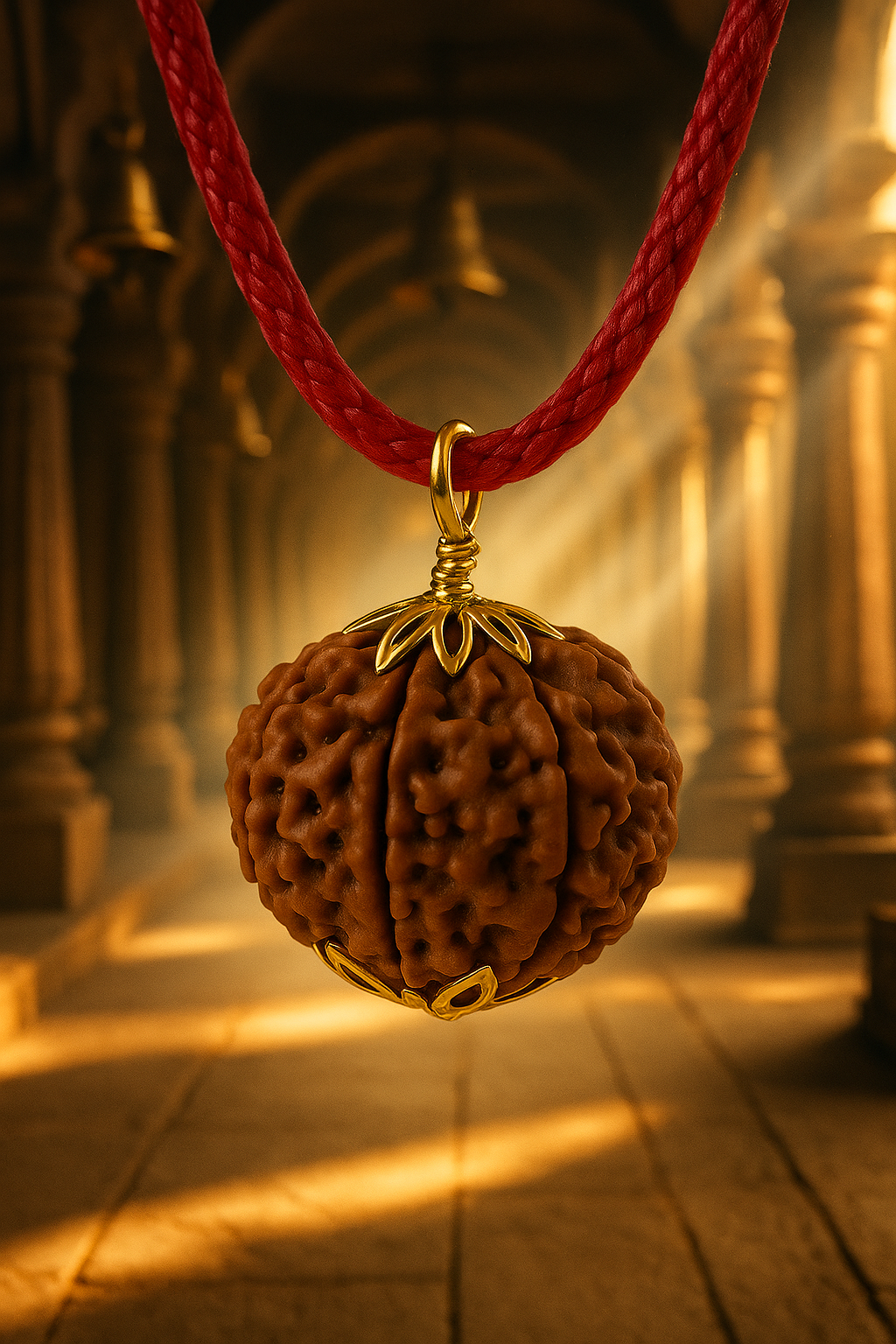 Aath Mukhi Rudraksha (Lab Certified)