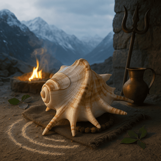 Panchmukhi Shankh |  Symbol of Divine Protection & Power