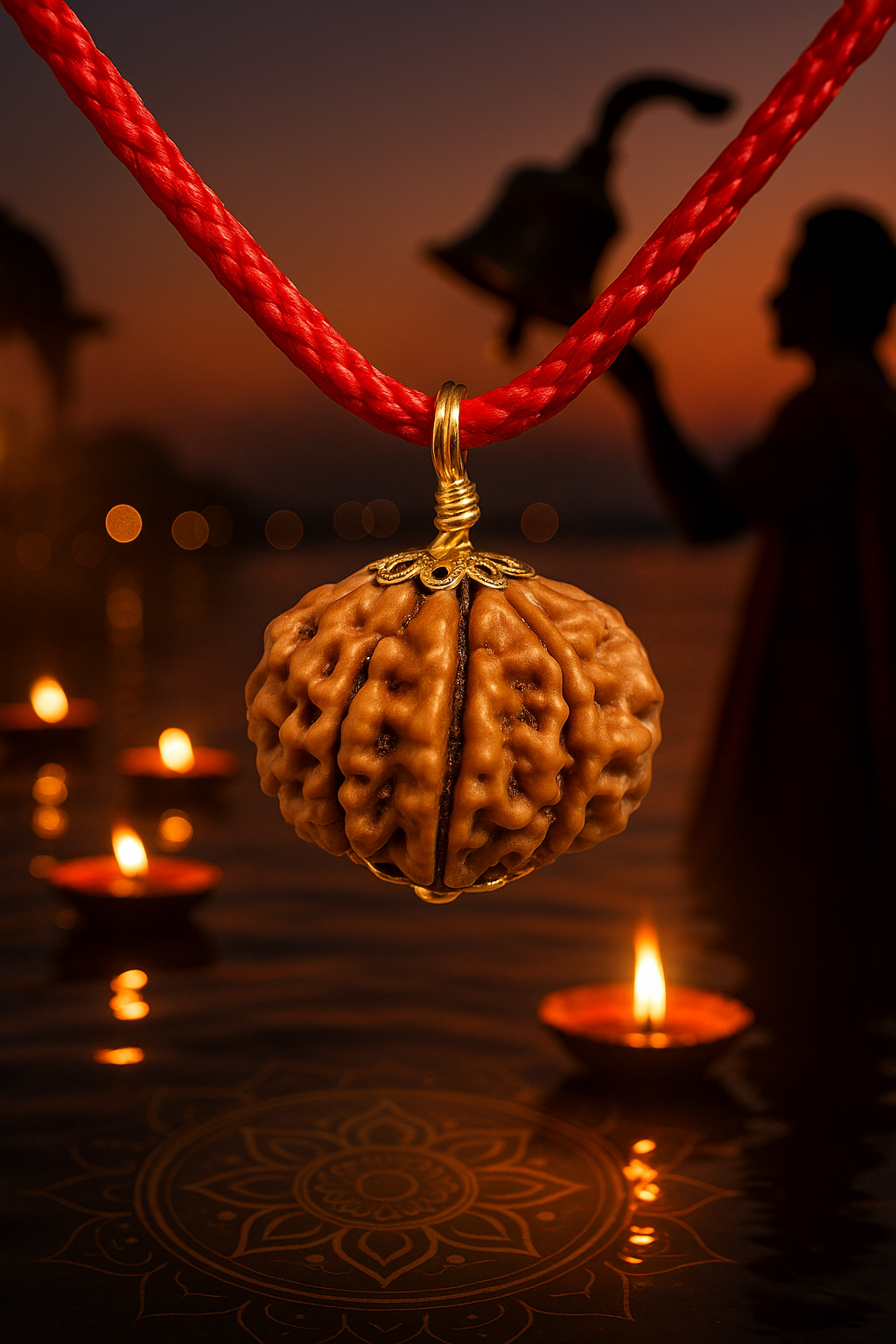 Seven Face(Saat-Mukhi) Rudraksha Lab Certified