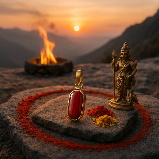 Coral Pendant – Mars Planet Remedy | Lab Certified