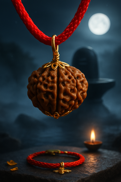 Seven Face(Saat-Mukhi) Rudraksha Lab Certified