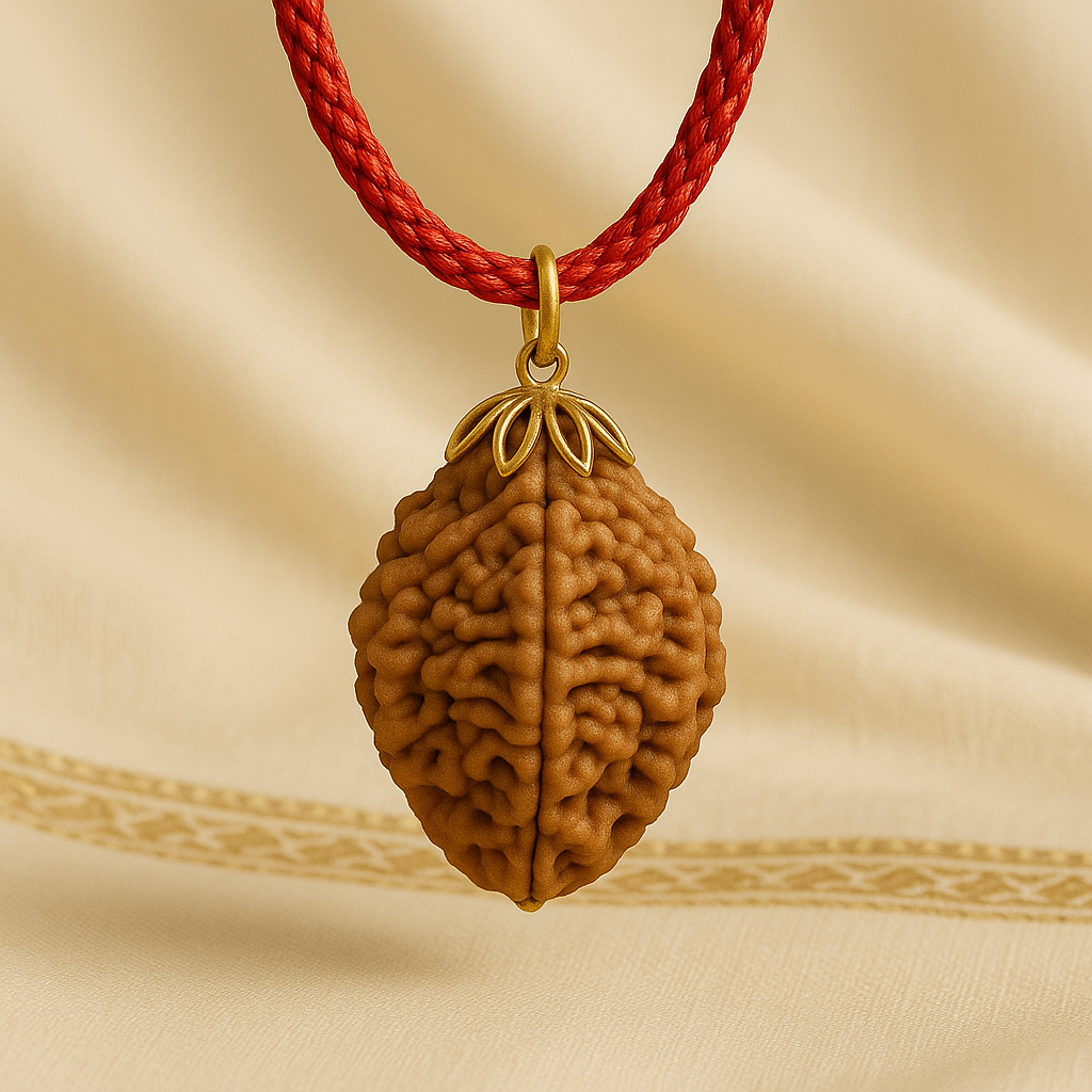 Do Mukhi Rudraksha (Lab Certified)