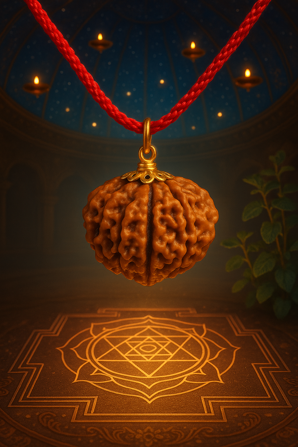 Nau Mukhi Rudraksha (Lab Certified)