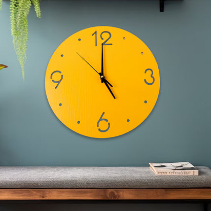 Modern Minimalist Wall Clock For Home  Office Dcor (1 Pc)