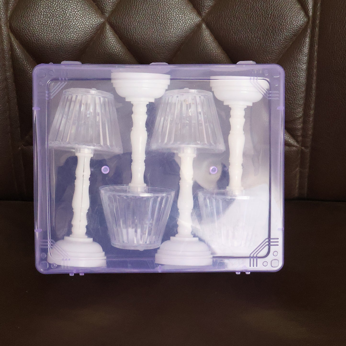 Led Crystal Table Lamps (4 Pc)
