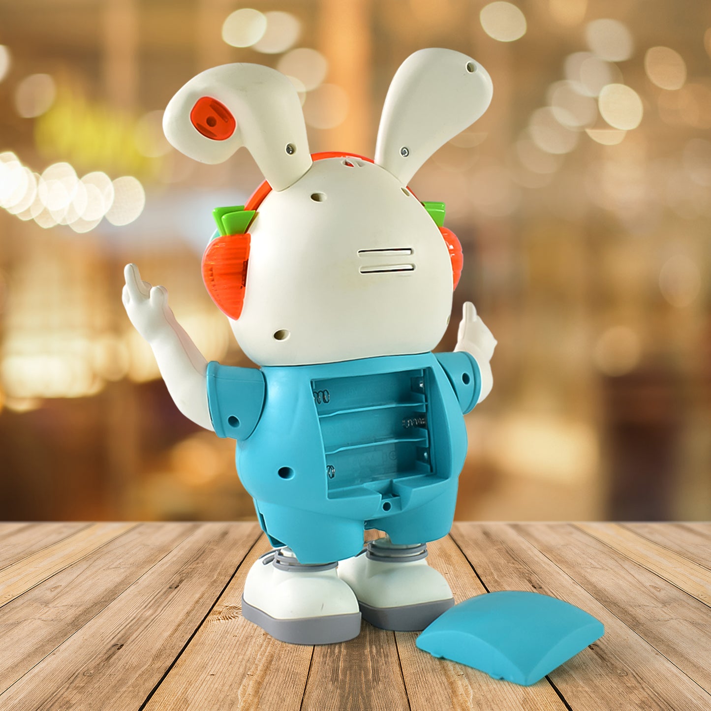 Swing Rabbit Musical Dancing Toy  Interactive Bunny With Lights Sounds (1 Pc  Battery Not Included)