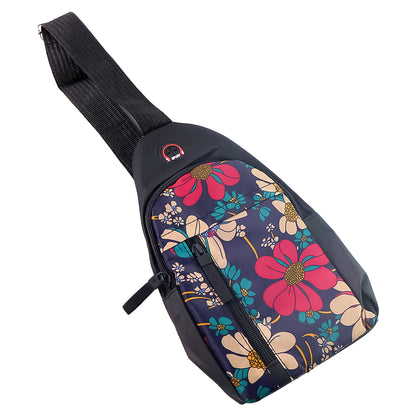 Waterproof Waist Bag Shoulder Bags Usb Charging Earphone Hook Sling Travel Bag (1 Pc)