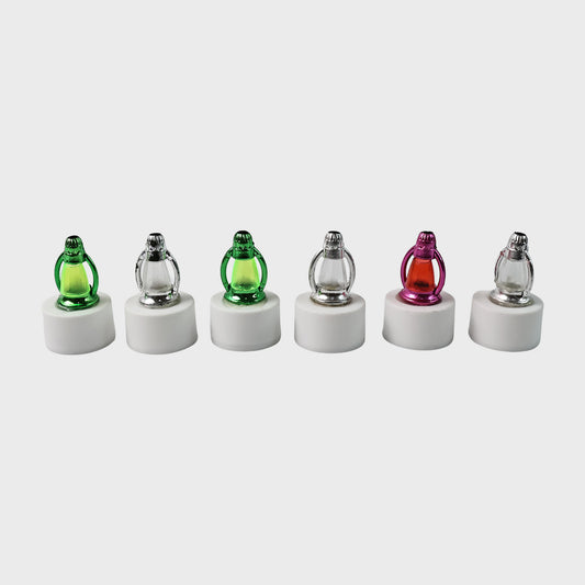 Decorative Led Lantern Candles - (6 Pc)