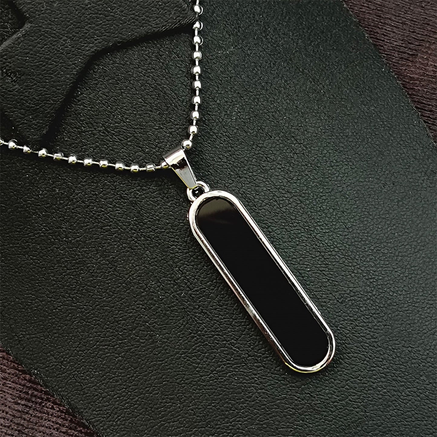 Minimalist Bar Pendant Necklace With Chain (1 Pc)