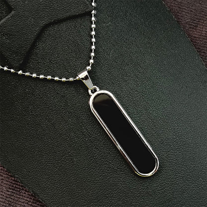 Minimalist Bar Pendant Necklace With Chain (1 Pc)