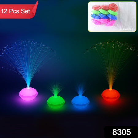 Fiber Optic Led Night Lamps Set (12 Pc)
