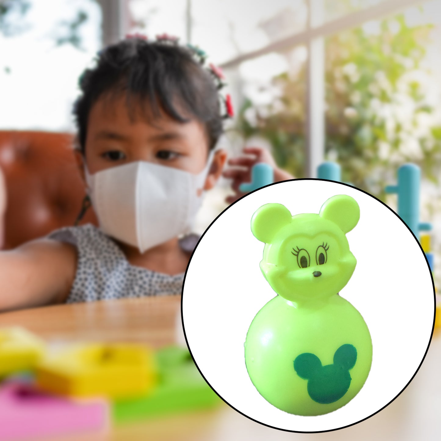 4427 30pcs Plastic Balancing Mickey Mouse Toys