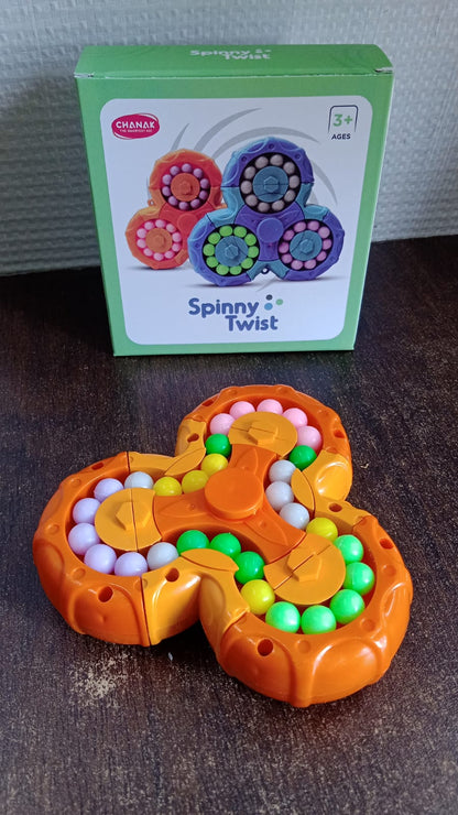 Aditi 3-in-1 Interactive Spinny Twist Puzzle Ball Toy