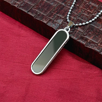 Minimalist Bar Pendant Necklace With Chain (1 Pc)