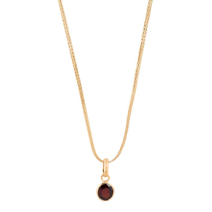 Hessonite/Gomed Pendant Panchdhatu  with chain  Lab Certified  Natural Gemstone for Men and Women