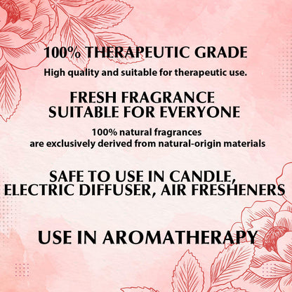 Rose Essential Oil For Skin, Hair Care, Home Fragrance, Aroma Therapy 30ml