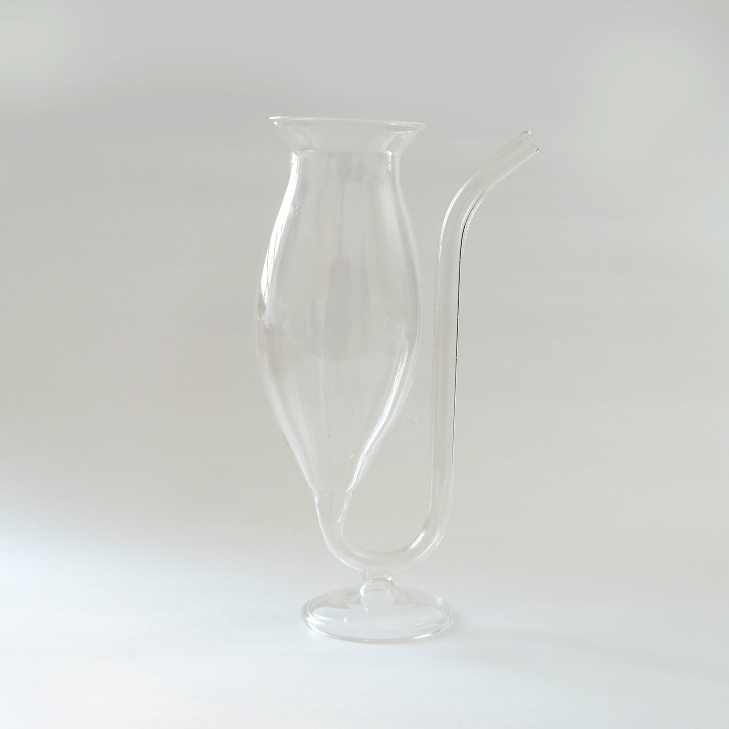 Tail Wine Glass with built-in straw (400 ml)