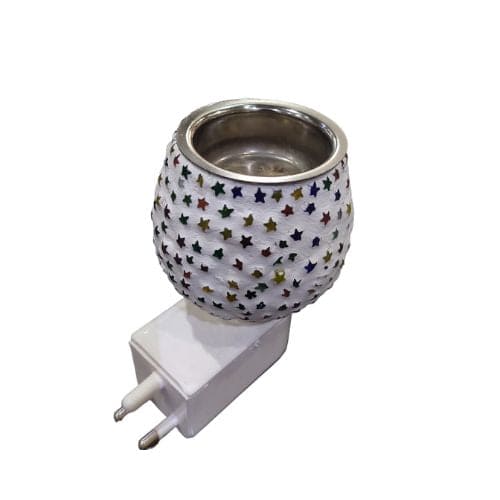 Star Designed Fragrant Mosaic Burner- with four fragrant oil (5ml)