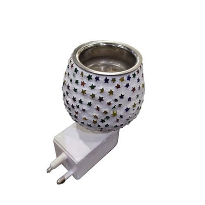 Star Designed Fragrant Mosaic Burner- with four fragrant oil (5ml)