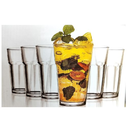 Drinking Water Glass  (230 ml)- Set of 6