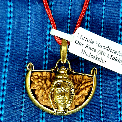 Handicrafts One Face Ek Mukhi Rudraksha-Shiv Shankar
